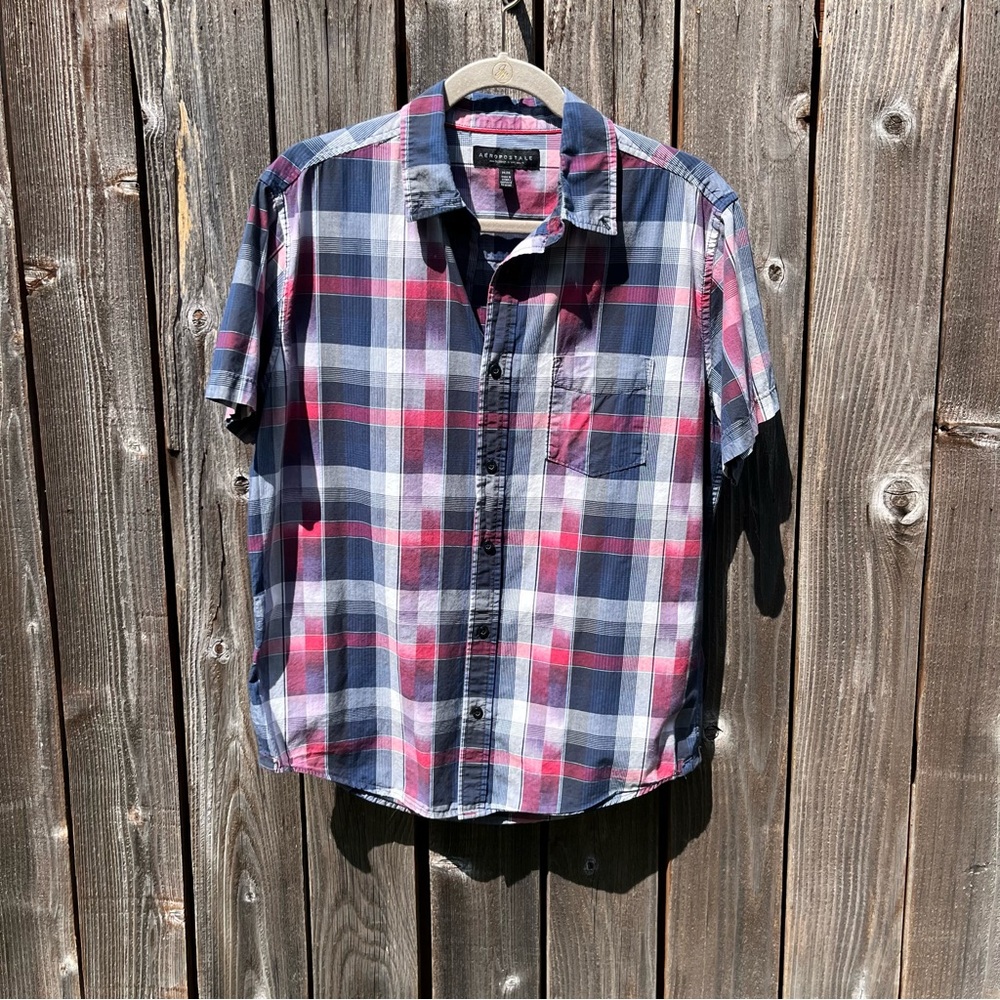 Aeropostale button down top/shirt size medium